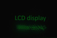 Image showing the camera's focus on the LCD