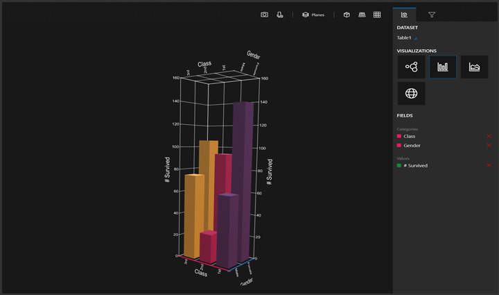 3D bar graph screenshot