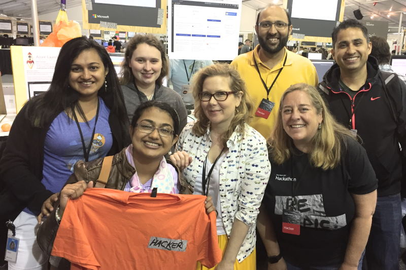 Azure Quickstart Center - Azure Launchpad hackathon project team photo