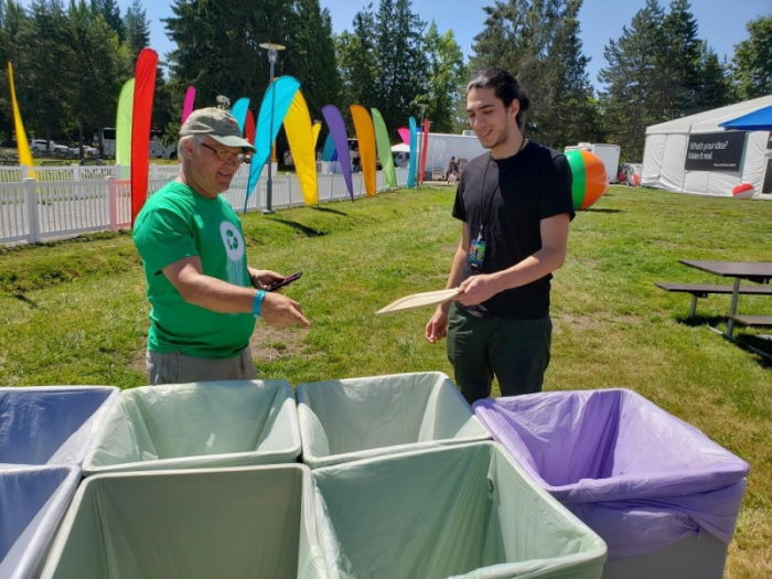 Waste Ambassadors at Hackathon 2019