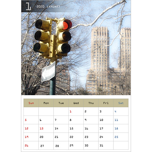2025 年度カレンダー (A4 サイズ・タテ・1 か月) 画像スライド-1